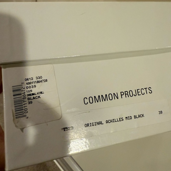 COMMON PROJECTS “Achilles” Mid Sneaker - Picture 7 of 8